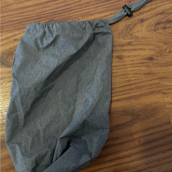 Gray Drawstring Stuff Sack Pouch - Picture 4 of 4